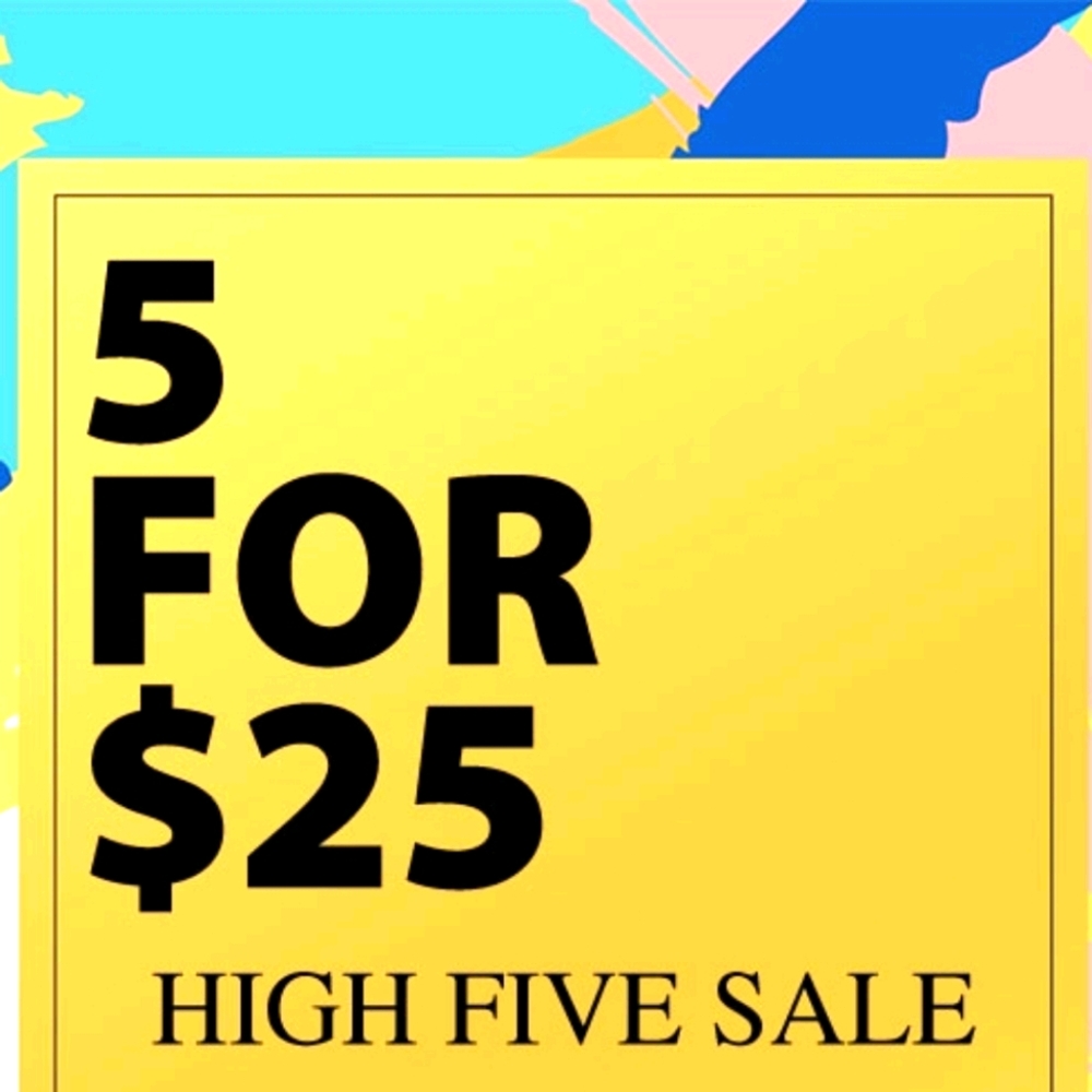 ❤️ 5 for$25 ❤️ SALE!